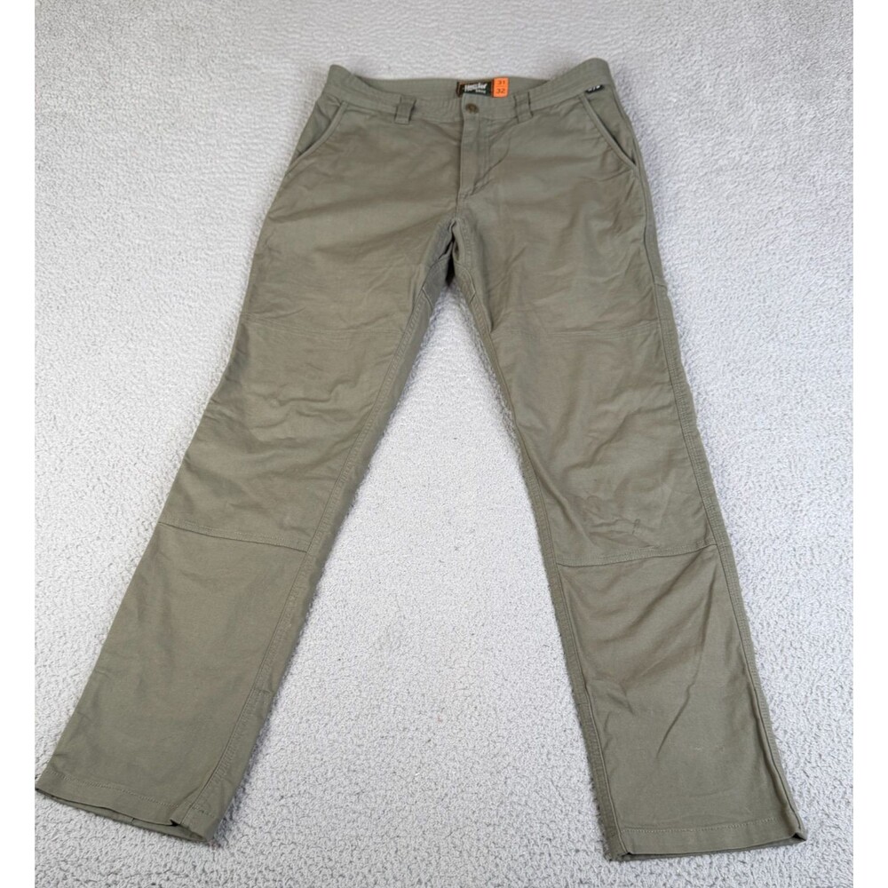 HOWLER BROS Cordura Pants Mens 31x32 Green Double Knee Outdoors Trail Hiking